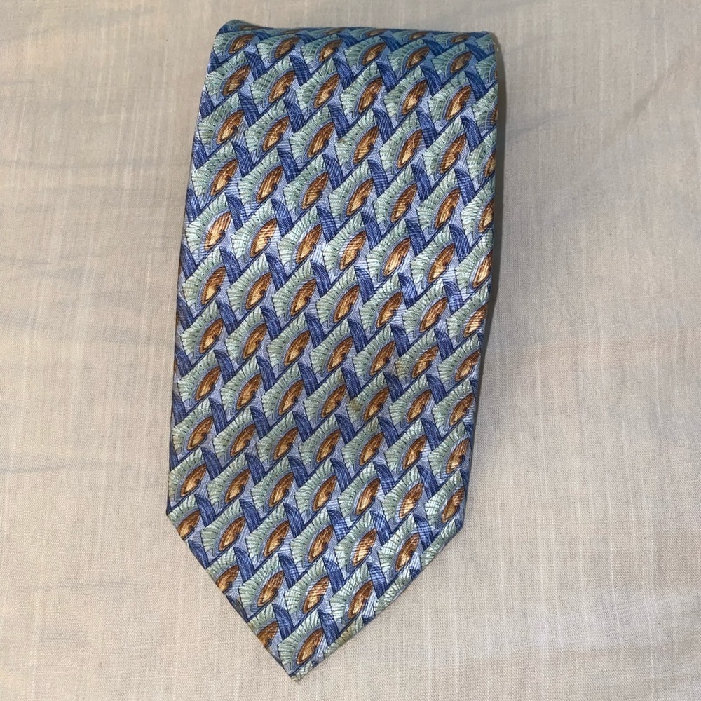 Ermenengildo Zegna Silk Pattern Tie
